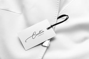 Apparel Tags And Labels Mockups