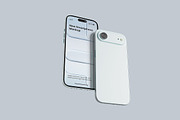 Clean iPhone 17 Air Mockup, an iPhone Mockup by My Code Std (Thumbnail 4 of 6)