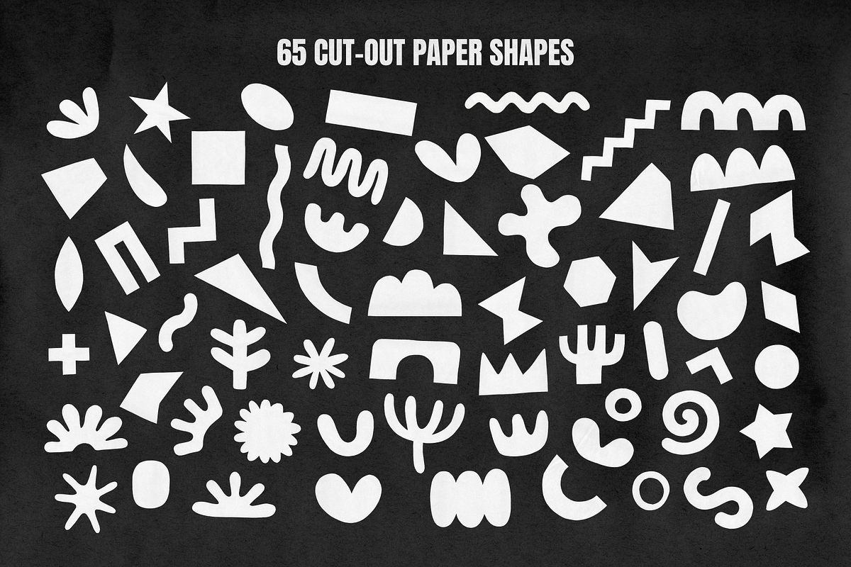 Paper Shapes, an Object Graphic by Cmeree