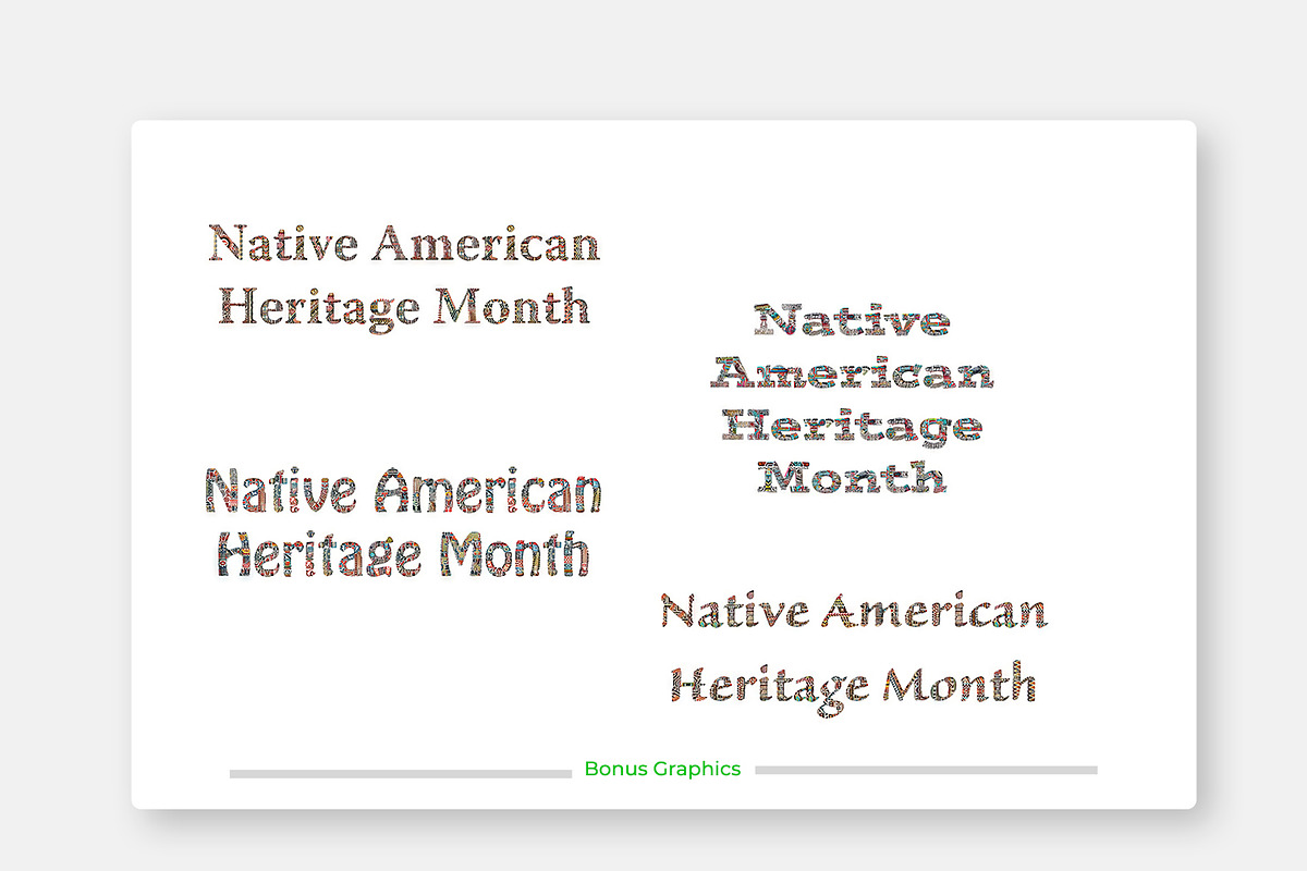 Native American Heritage Month, a Background Graphic by karenfoleyphoto (Photo 7 of 7)