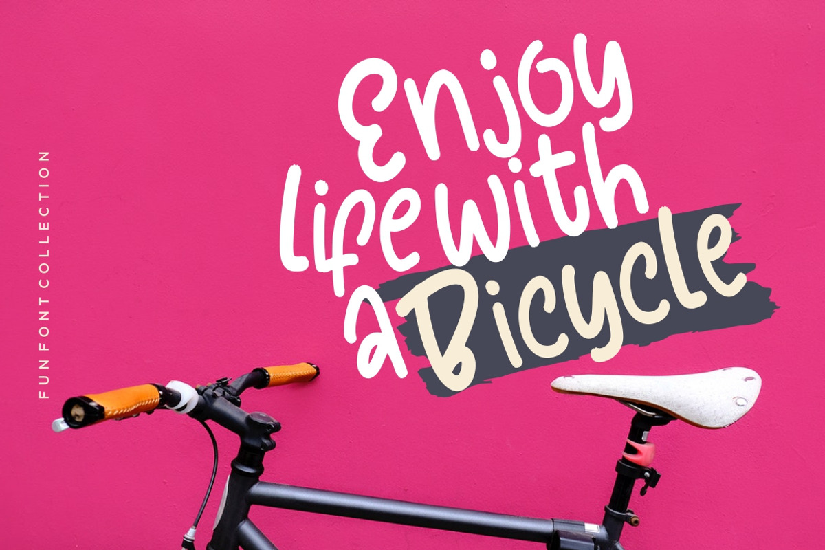 Egilyta Funny Advertisement Font preview 3