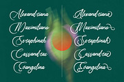 Uniquely Vifanite Bold Calligraphy, a Script Font by Letterena Studios Script (Thumbnail 3 of 20)