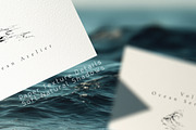 Ocean Card Mockups – Paperlight 02., a Household Mockup by NikiArts (Thumbnail 6 of 11)