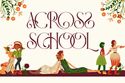 Panorama Ligatures Font, a Serif Font by 177Studio (Thumbnail 4 of 8)
