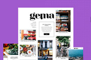 GEMA - Personal Blogging Theme, a WordPress Template by Pixelgrade (Thumbnail 2 of 5)
