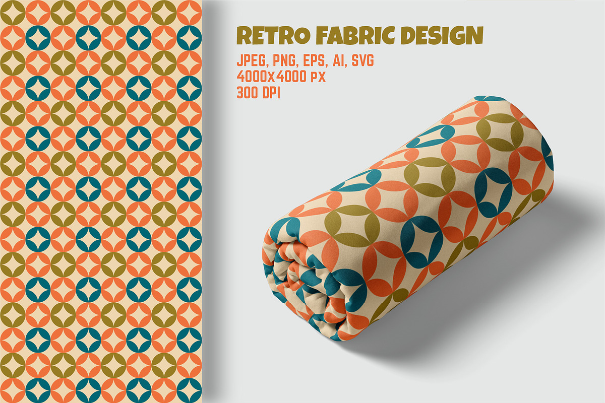 MID CENTURY Modern Seamless Patterns, a Pattern Graphic by AnnArt (Photo 5 of 10)