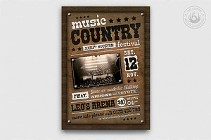 Country Music Flyer Bundle V2