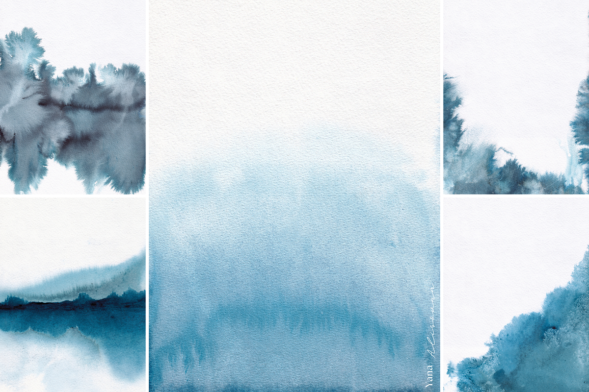 OCEAN Organic Textured Backgrounds, a Background Graphic by Alisovna (Photo 9 of 15)