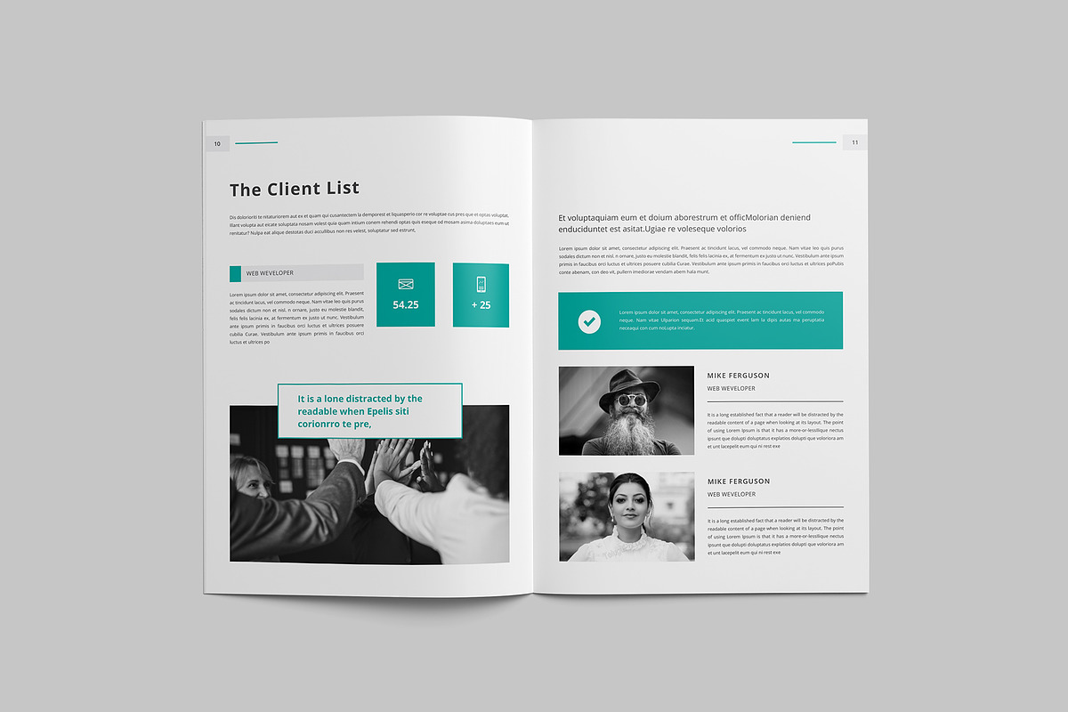 Brochures templates, a Brochure Template by Tanber Hossen (Photo 10 of 13)
