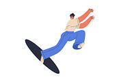 People jumping out of holes set, a Person Illustration by Good Studio (Thumbnail 4 of 9)