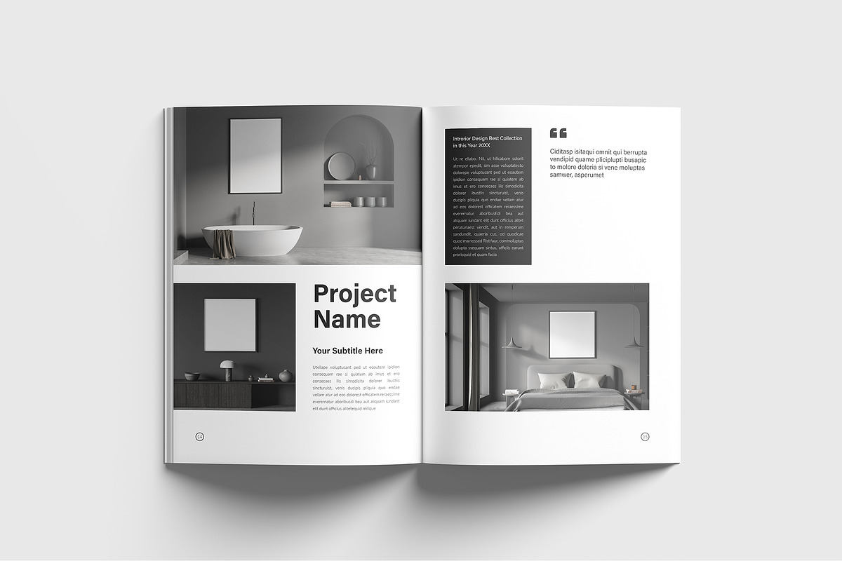 Interior Design Template, a Design Template by RusenoelType (Photo 8 of 9)