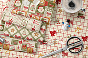 Vintage Christmas patchwork, a Pattern Graphic by Tani Kuzminka (Thumbnail 2 of 27)