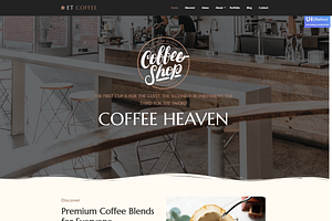 ET Coffee Onepage WordPress Theme