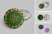 Realistic Pin Mockup PSD, an Advertising Mockup by MA-KING_ART (Thumbnail 1 of 5)