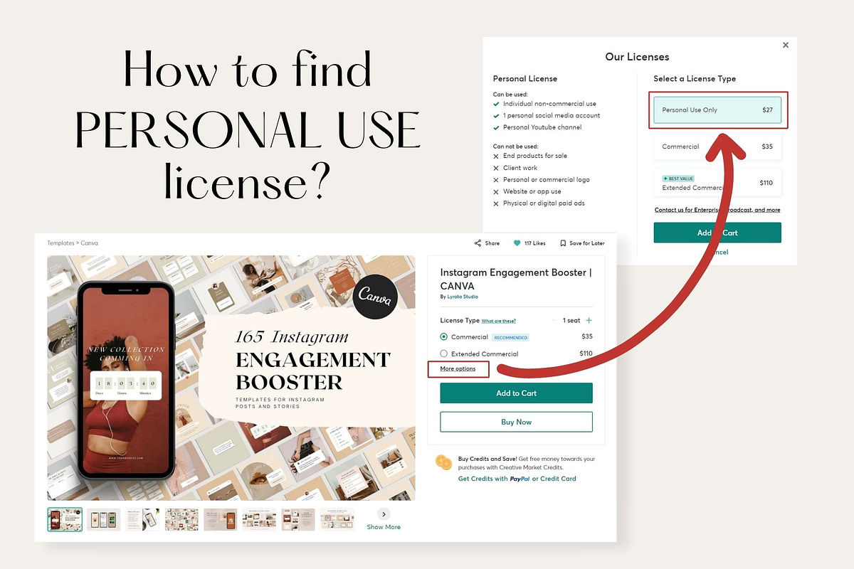 Instagram Engagement Booster | CANVA, a Social Media Template by Lyrata Studio (Photo 2 of 21)