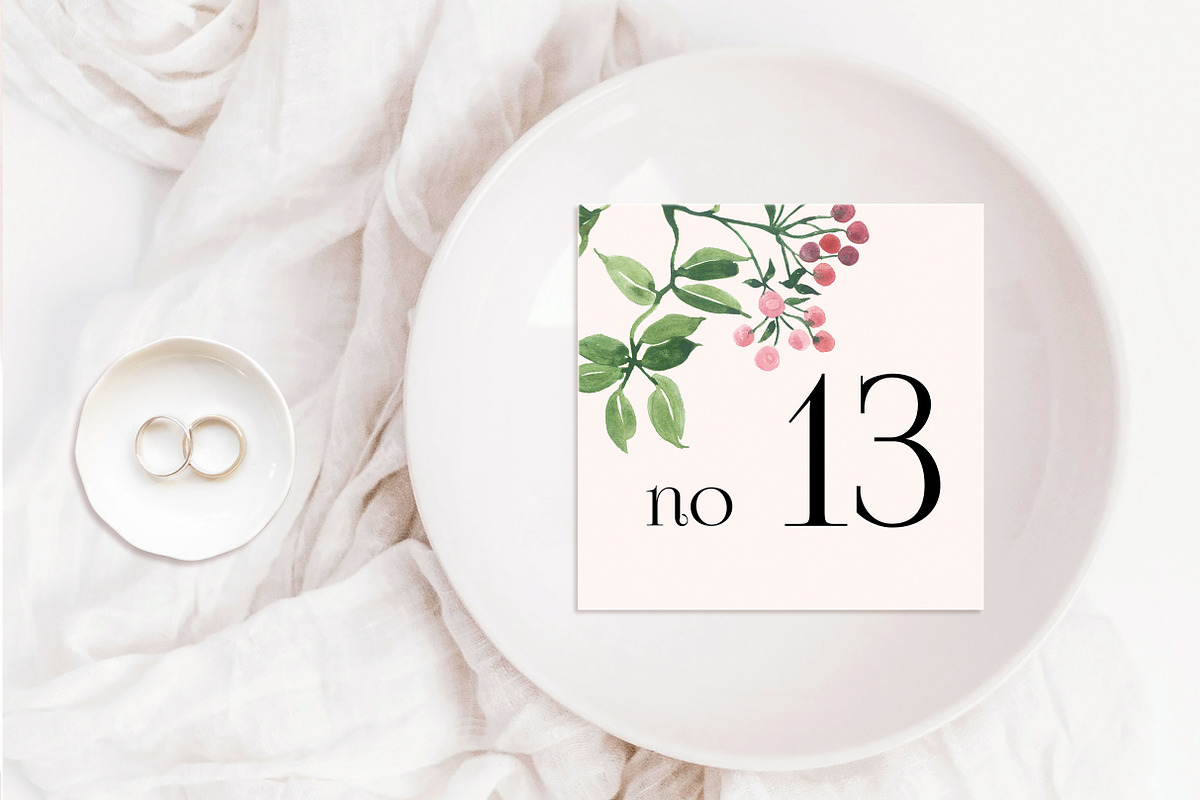 Floral wedding suite, a Decorative Illustration by Artberriez (Photo 5 of 6)