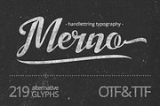 Merno, a Script Font by JROH Creative (Thumbnail 1 of 5)