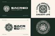 Deco Tattoo and Symbols Art Set, a Solid Icon by Creative Stall (Thumbnail 4 of 8)