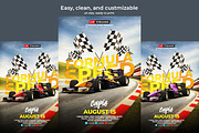 Formula Race Flyer template, a Flyer Template by bunebx (Thumbnail 4 of 4)