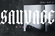 Pleasure | Modern Blackletter, a Blackletter Font by Muntab_Art (Thumbnail 2 of 8)