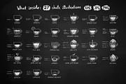 27 BW Coffee Recipes, an Object Graphic by Sonya Illustrations (Thumbnail 2 of 5)