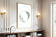 Eucalyptus Wreath Printable Art, a Decorative Illustration by DesignDevisers (Thumbnail 5 of 6)