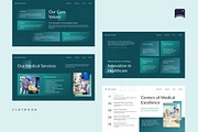 Modern Hospital Profile Presentation, a Presentation Template by Claymoon Lab (Thumbnail 5 of 6)