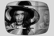 Vintage TV Interference GLITCH Portr, an Action Add-On by designvillage (Thumbnail 8 of 13)