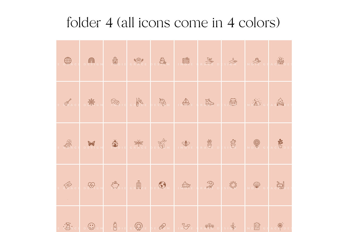 Boho Instagram Highlight Cover Icons, a Social Media Template by Indie Grace Design (Photo 7 of 8)