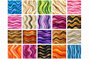 Glitter Waves Digital Papers, a Pattern Graphic by Libby Wishes (Thumbnail 3 of 3)
