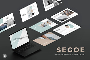 Segoe Minimal PowerPoint Template, a Presentation Template by slidequest