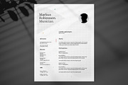 Minimal Creative Resume Pack by Srg, a Resume Template by Srg® (Thumbnail 2 of 11)