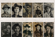 VINTAGE REALISTIC PORTRAITS, a Person Illustration by Daring Digies (Thumbnail 4 of 10)