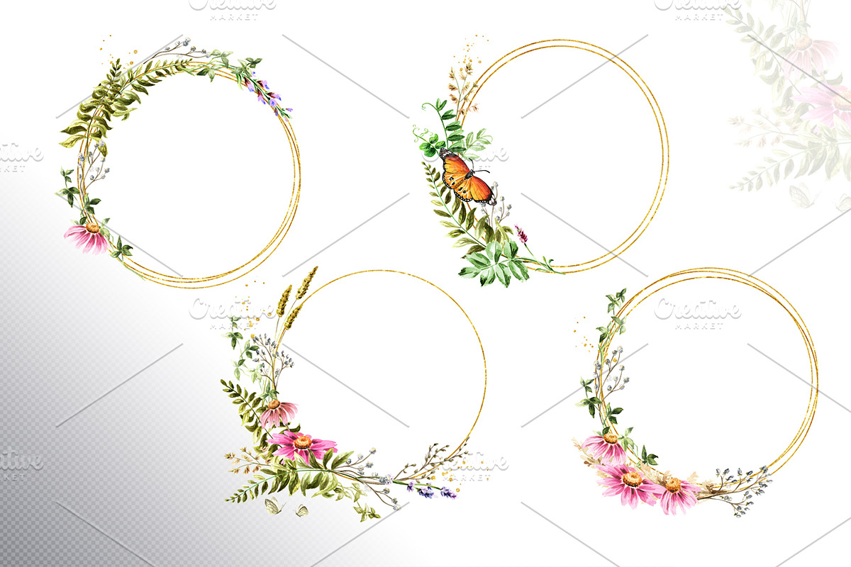 Wildflowers, a Decorative Illustration by Daria Ustiugova (Photo 9 of 14)