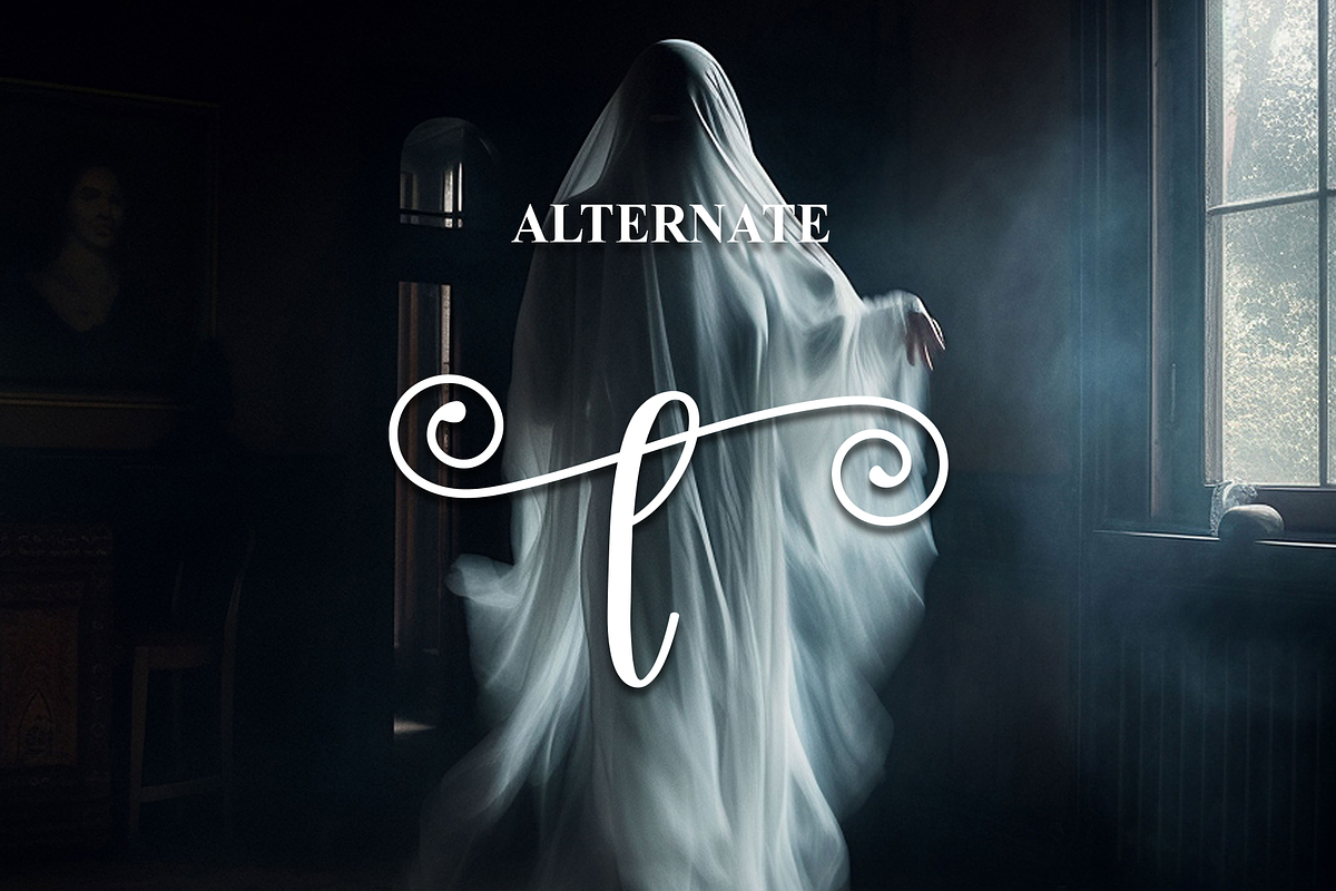 Ghosting | Script Font, a Handwritten Font by Scratchones (Photo 8 of 9)