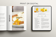 Cookbook Template CANVA, a Templates & Theme by OrganizationOasisRo (Thumbnail 7 of 10)