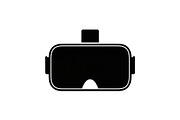 50 VR Goggles Headset Silhouette, an Illustration by yasushie (Thumbnail 23 of 51)