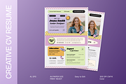 Radiant Spectrum CV Resume, a Resume Template by MMPixelCraft (Thumbnail 1 of 6)