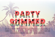 Summer Beach Font, a Symbol Font by Font Craft Studio (Thumbnail 2 of 9)
