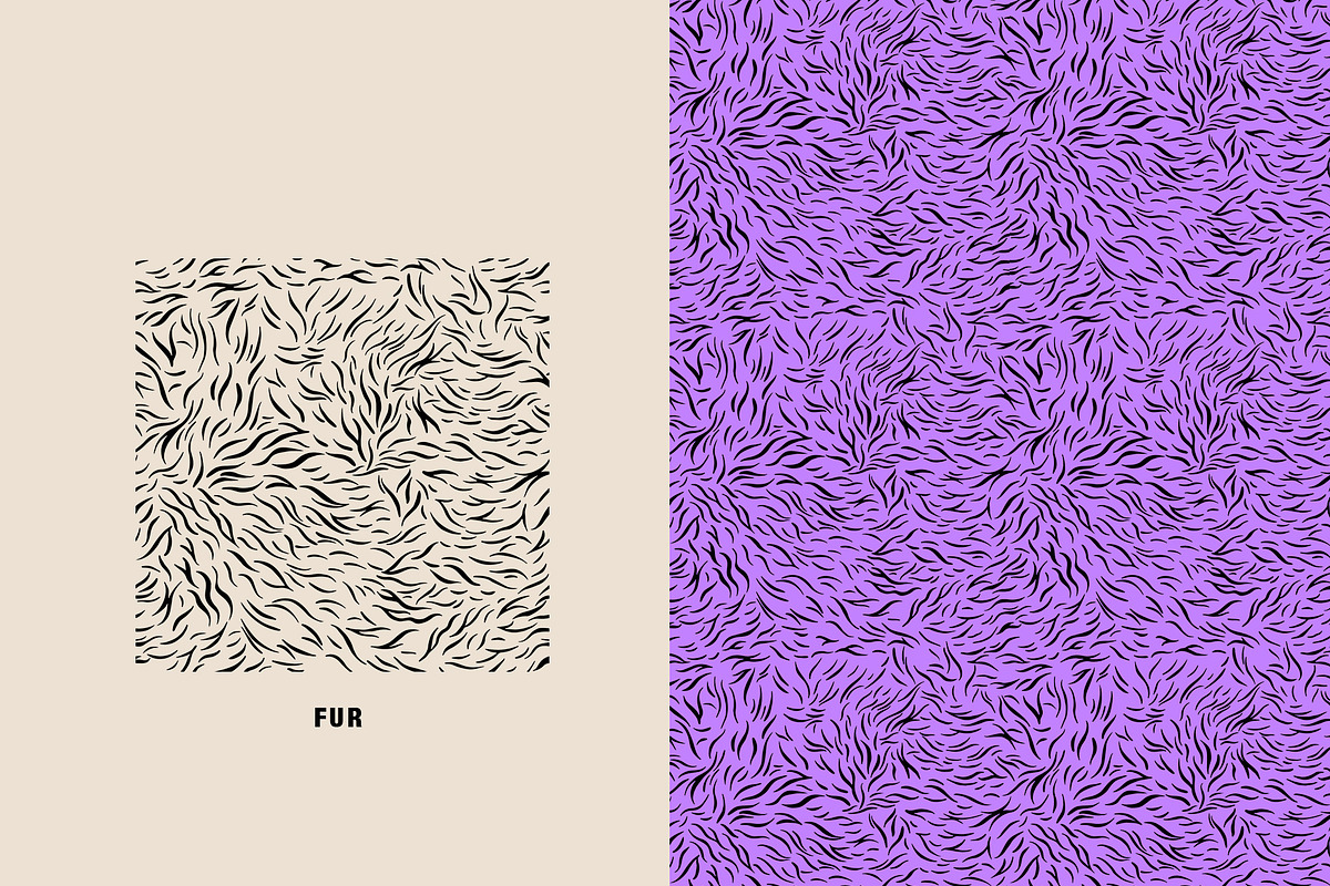 Seamless Repeating Animal Patterns