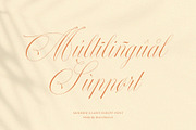 Perfections - Classy Romantic Script, a Script Font by BrandSemut (Thumbnail 7 of 15)