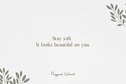 A calm love cute font, a Serif Font by elvinova (Thumbnail 5 of 10)