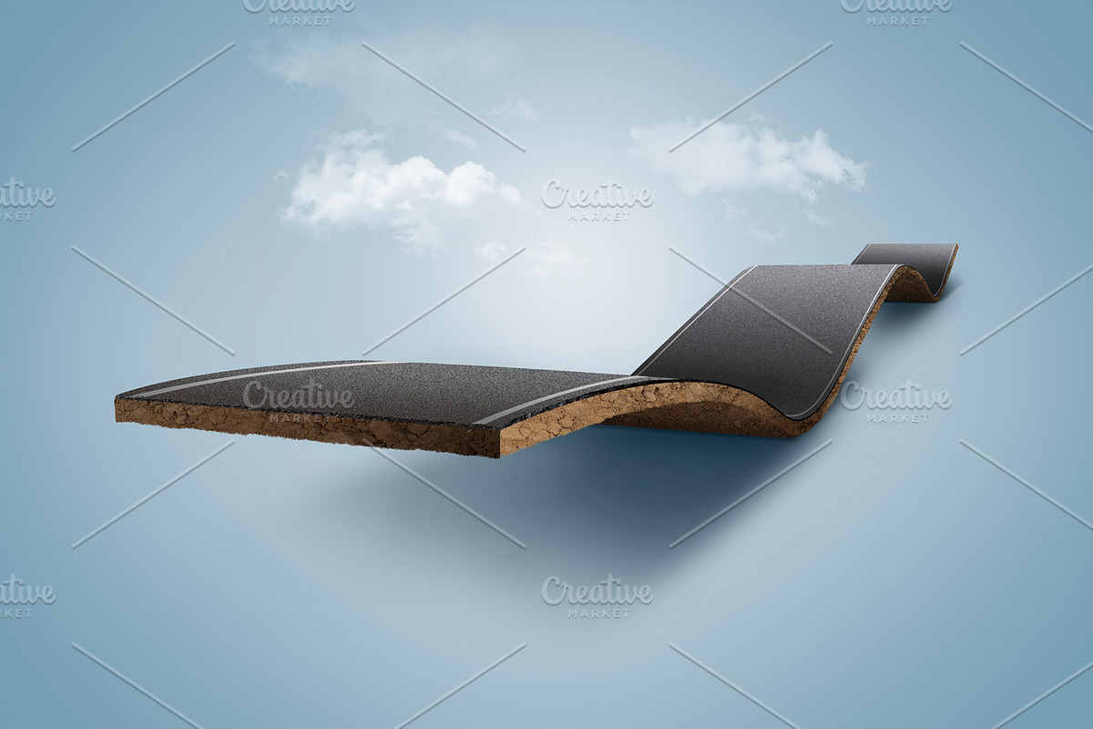 Road concept isolated, a Transportation Illustration by Nomad (Photo 1 of 4)