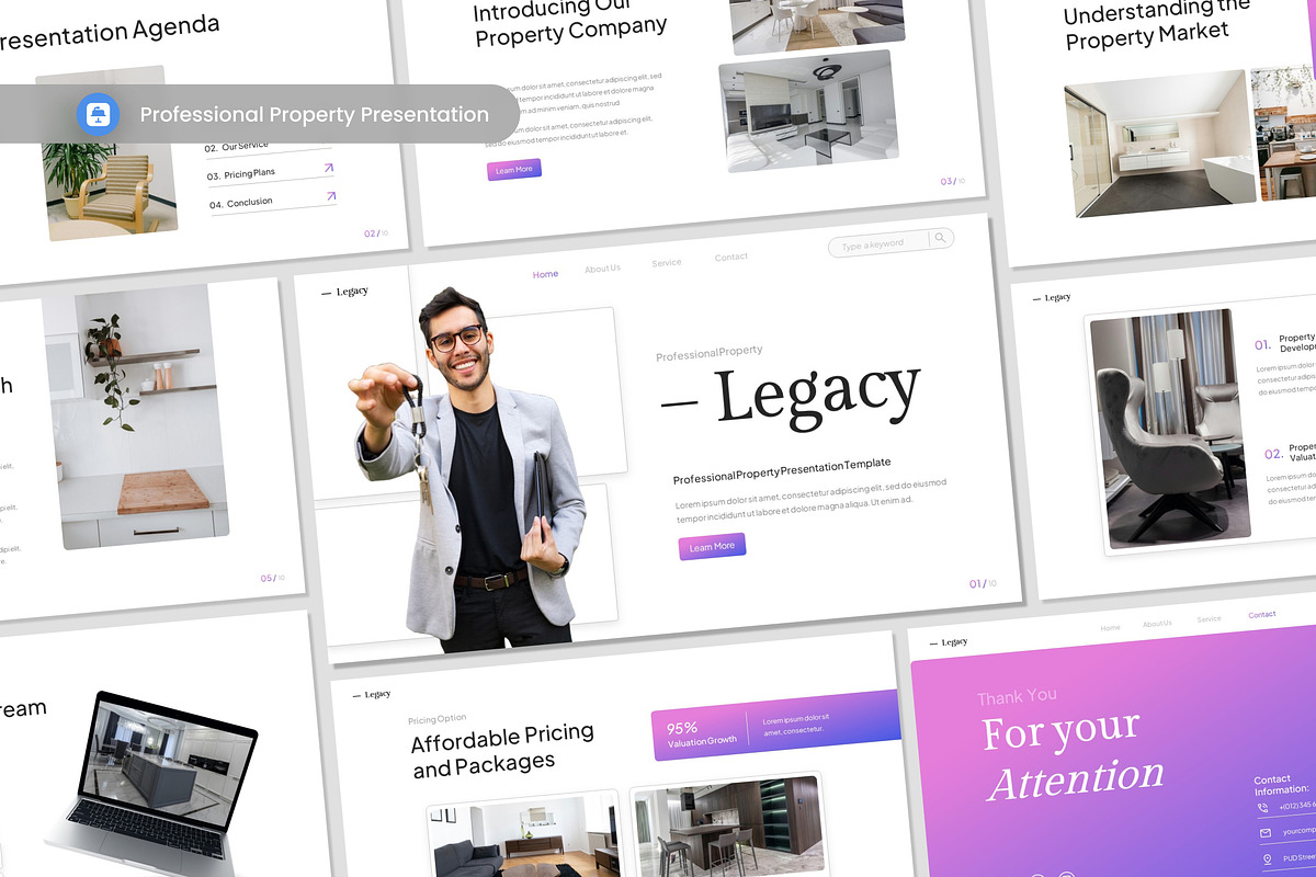 Professional Property Keynote, a Presentation Template by Antstheme (Photo 1 of 2)