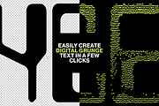 Digital Grunge Text Effects, a Layer Style Add-On by Tom Gordon Design (Thumbnail 10 of 10)