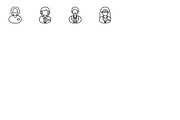 Medical Staff Outline Icons, an Outline Icon by vectorstank (Thumbnail 6 of 6)