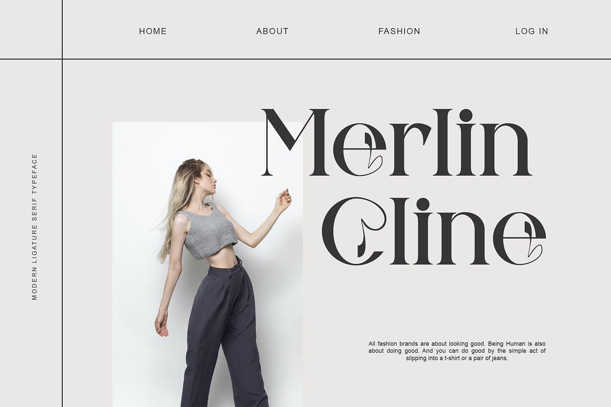 Bons Serif Typeface, a Serif Font by yaqublekker (Photo 4 of 9)