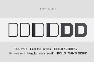 DIONIS Set Serif & Sans Serif