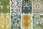 William Morris Seamless Patter 13, a Pattern Graphic by ARTOZEN DIGITAL (Thumbnail 14 of 19)