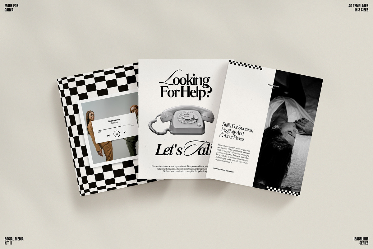 ISA / Social Media Kit (III), a Social Media Template by Wildnun Studio (Photo 1 of 19)
